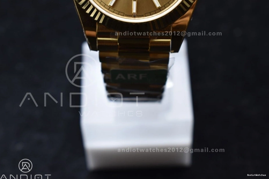 Stick 1:1 Gold Dial Day ARF Best 668 President VR3255 YG On (Gain Weight) Date 228238 Resilient 40 Bracelet Edition 0130